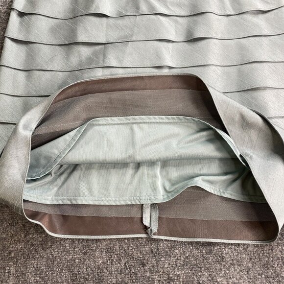 Jessica Howard‎ Dress Jacket Set 12P Blue Tiered Strap Beaded Formal Wedding - Picture 10 of 16